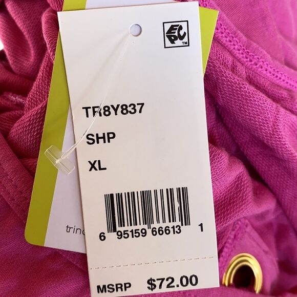 Trina Turk women’s lattice front romper - Picture 3 of 3